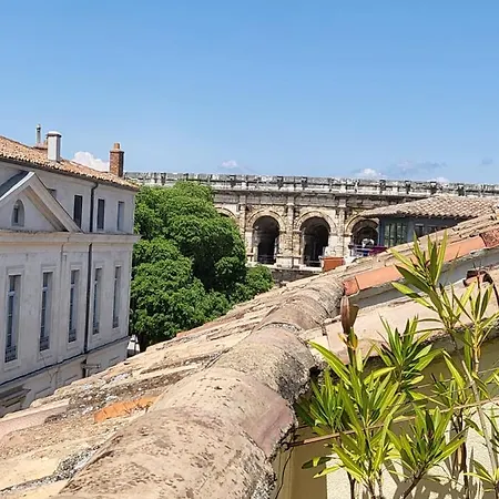 Apartment La Dolce Nimoise Terrasse 100 M Des Arenes