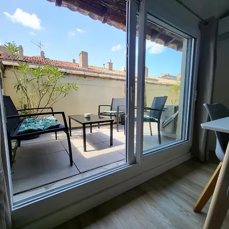 公寓 La Dolce Nimoise Terrasse 100 M Des Arenes